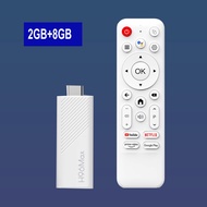 H96 MAX Android TV Stick Allwinner H313 with 2.4G Wifi 5G Wifi6 ROM 8GB 16GB 4K 3D HDR Goole Voice R