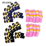 [JISADER] 9Pcs/set Golf Club Head Covers Wedge Iron Protective Iron Covers Knit Socks Golf Equipment