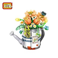 LOZ - 灑水壺盆栽玩具積木擺設