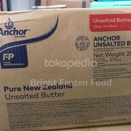 Terbaru anchor unsalted butter bulk tawar 25 kg khusus kurir instan