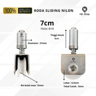 (Wholesale) Sliding Wheels Anti-SoresikNilon Size 7cm | Sliding Wheels Nilon | Wheels Nilon | Aesthe