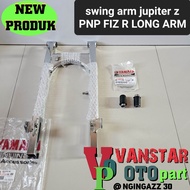 SWING ARM JUPITER Z PNP FIZ R FIZ FORCE1 LONG ARM CHROME FULLSET