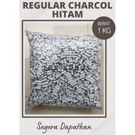 Busa Filter Regular Charcol Hitam 1Kg