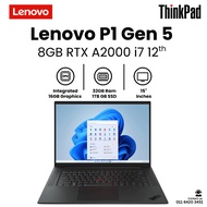 New Lenovo ThinkPad P1 Gen5 Workstation | 8GB NVIDIA RTX A2000 | Intel Core i7 12th Gen 40GB RAM 2TB