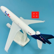 MD-11 Series Airplane Model Transport Brand "FEDEX Express" High Quality Alloy 1/400 Scale 20CM
