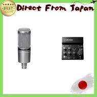 Audio-Technica AT2020 XLR Condenser Microphone for Streaming, Home Recording, Podcasting, Gaming, an