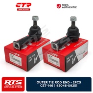CTR 2Pcs Outer Tie rod end Toyota Innova / Hilux / Hi-Lux 2005 2006 2007 2008 2009 2010 2011 2012 20