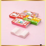 Hello Kitty Gum 27.5g 5 pcs | Cute Sanrio Character Chewing Gum | Strawberry Scent | Collectible Pac