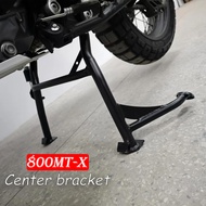 800MTX Accessories Motorcycle Parking Rack Middle Support Bracket For CFMOTO 800MT-X 800mtx Anti fal