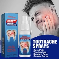 Toothache Pain Relief Spray Toothache Spray Instant Pain Relief Teeth Decay Remover Periodontitis