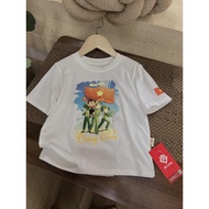 White T-shirt (Vietnam Army) (without scarf) BABY FOR GIRLS - 94A