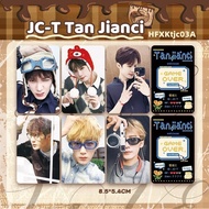 5-6pcs Chinese Drama Actor Dylan Wang Hedi Lomo Cards Cheng Yi JC-T Tan Jianci Ding Yuxi Postcards L