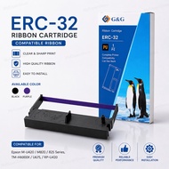 G&G Epson ERC 32 ERC32 Purple black Compatible Ribbon M-U420/M820/825 TM930,935 TM-H6000/U150,U675,R