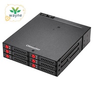 6-Bay 2.5Inch  SSD HDD Enclosure Mobile Rack/Enclosure Hard Disk Enclosure Rack Data Storage for 5.2