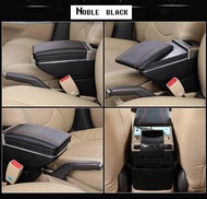 Vtear For Toyota Sienta 2015-2019 car armrest leather arm rest usb storage box interior center console automobile accessories