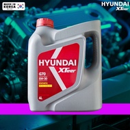 Hyundai Xteer G70 API SQ Fully Synthetic Engine Oil For Gasoline Vehicle (4L)