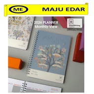 MASTERPRINT MONTHLY VIEW PLANNER 2026 SIZE A5 PNF-A5-X / SIZE B5 PNF-B5-X