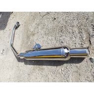 ™ ♠ ♞,♘Rusi Classic 250 Bottle Pipe Type Muffler for Rusi Classic 250 Exhaust pipe