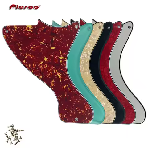 Pleroo Custom Guitar Parts - For US JR LP Les Paul Junior Guitar Pickguard Scratch Plate Multi Color