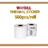 wkp_mall_0 a6 waybill thermal sticker 500 pcs /roll