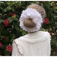 Premium large size 4-layer scrunchies (real photo with real clip)