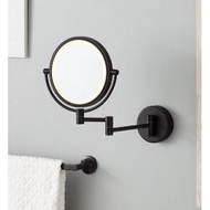 - Black Toilet Mirror Zoom Mirror Make Up Mirror Magnifying Mirror