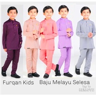 Baju Melayu Furqan Kids by Sabella