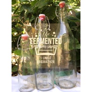 1 Liter swingtop Fermentation Glass Bottle For kombucha, water Kefir