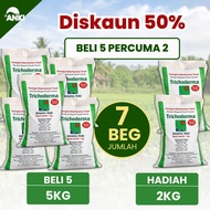 [BUY 5 GET 2] Racun Kulat Organik Trichoderma ANKI 1KG - Membantu Menjadikan Tanah Kaya Dengan Mikro