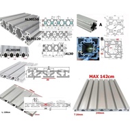 Aluminum Profile 6060/20120/ 15180/ 30150/ 30120/ 3090/ 20100/20240 (Per Cm) ||