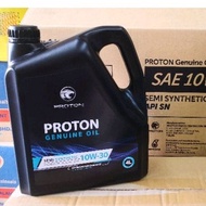 (Proton) Petronas semi synthetic 10w30 4L engine oil minyak hitam kereta