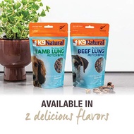 K9 Natural Air Dried Dog Treat Protein Bites / K9Natural Dog Treat Lamb Lung Beef Lung