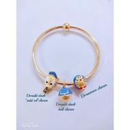 999 gold plated cartoon charm "price only charm"