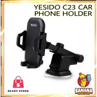 ( READY STOCK ) YESIDO C23 FREE STRETCH CAR HOLDER FREE ROTATION CONVENIENT SAFE DRIVING