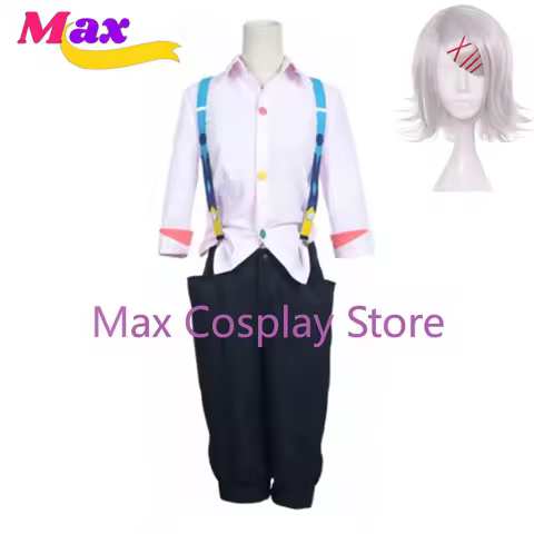 Max Cos Tokio Gurú Rosa/blanco Juzo Suzuya Rei Cosplay Costume Halloween Porque Traje Juuzou Suzuya 