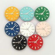 29mm Enamel Green Luminous Watch Dial for NH35/ETA2836/8215/2813 Movements