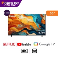 ทีวี Haier ทีวี K85 Series Google TV 55 นิ้ว 4K UHD LED รุ่น H55K85FUX ปี 2025 As the Picture One