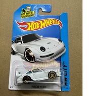 LeHuong Diecast - Hot Wheels Porsche 993 GT2 White Old Card Model Car