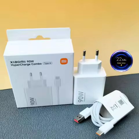 Xiaomi 90W GaN Fast Charger EU Turbo Charge For Mi 15S 15 Ultra Poco X7 F7 K80 K70 K60 Pro Redmi Not