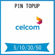 Celcom Reload Directly Topup/Pin No RM 5/RM 10