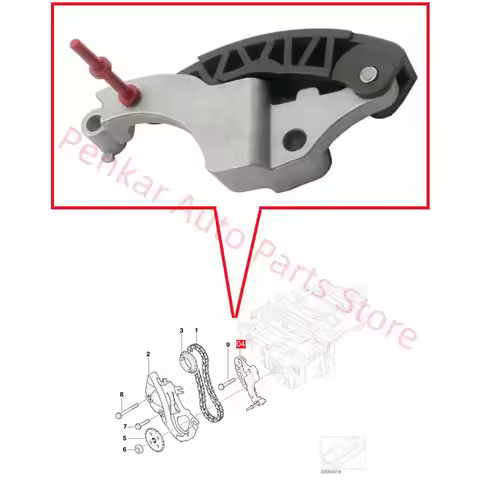 11417505842 Oil pump Chain Tensioner For BMW E81 E87 116i 118i 120i E46 E90 E91 E92 316i 318i 320i E
