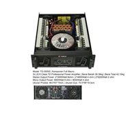 Power Amplifier dB Voice TD 30000 dBVoice TD30000 Class TD Original
