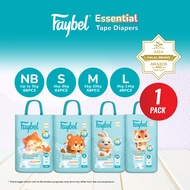Faybel Disposable Baby TAPE Diapers - Ultra Soft Leak-Proof Breathable & Hypoallergenic - NewBorn 68