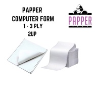 {DOSSVETT}PAPPER COMPUTER FORM 1ply 2up / 2 ply / 3 ply /3 ply 3 up