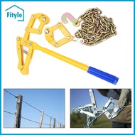 Fence Plain Barbed Wire Strainer with 1.2M Chain Stretcher for Farm Fencing