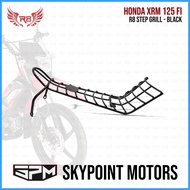 ▨ ۩ ∇ R8 STEP GRILL G001 FOR HONDA XRM 125 Fi | BLACK (9809-181)