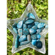 Blue Apatite Tumble Crystal