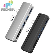 For Surface Pro 6 Pro 5 Pro 4 Hub Dock with 4K HDMI Compatible USB 3.0 TF Slot