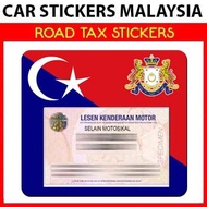 New Roadtax Holder sticker - Johor District Johor Bahru