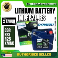 DYNAVOLT Battery Lithium MLFP7L-BS YTX7L YTZ8V YTZ8 YTZ7S YTZ7V RFS150 CBR250 KLX150 R25 XMAX REBEL 